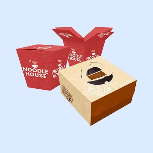 Food Item Packaging Boxes