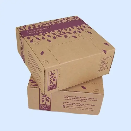 Single Color Printed Boxes